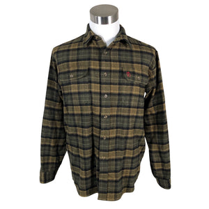 Unisex Fjällräven - Flannel shirt, size L - Green (1)