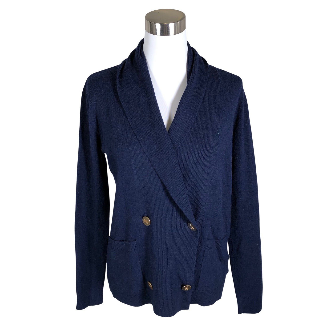 Unisex Lauren Ralph Lauren - Cardigan, size 36 - Blue (1)
