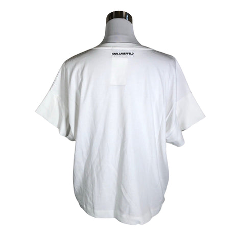 Unisex Karl Lagerfeld - T-shirt, size 38 - White (2)