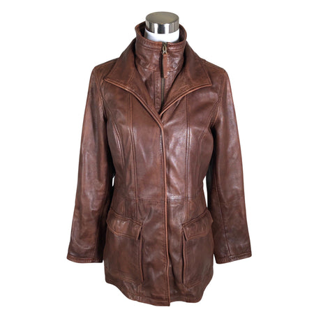 Unisex Orvis - Leather jacket, size 36 - Black ()