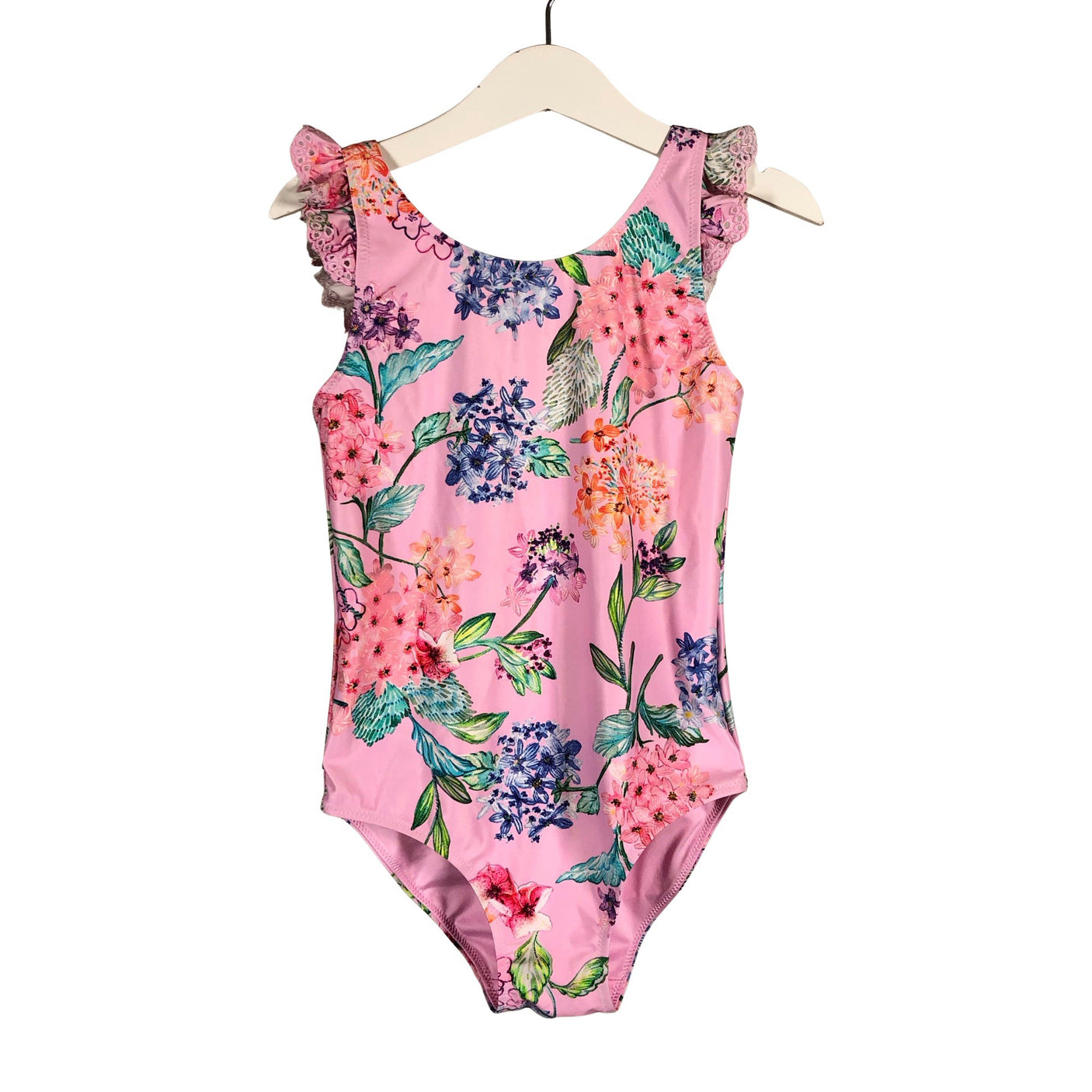 Unisex Next - Swimsuit, size 116 - 122 - Light pink (1)
