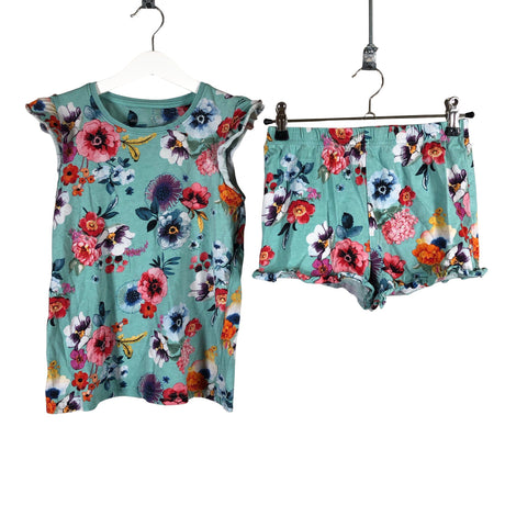 Unisex Next - Shorts and top set, size 128 - 134 - Green ()