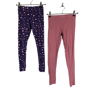 Unisex Friboo - Leggings, size 122 - 128 - Violet (1)