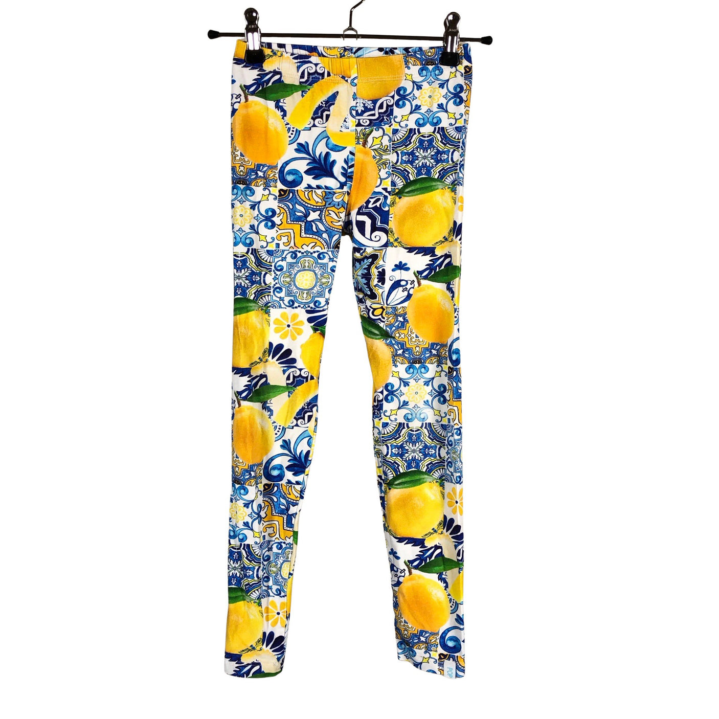 Unisex Pop & Co Helsinki - Leggings, size 116 - 122 - Yellow (1)