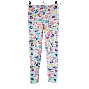 Unisex Pop & Co Helsinki - Leggings, size 122 - 128 - Light blue (1)