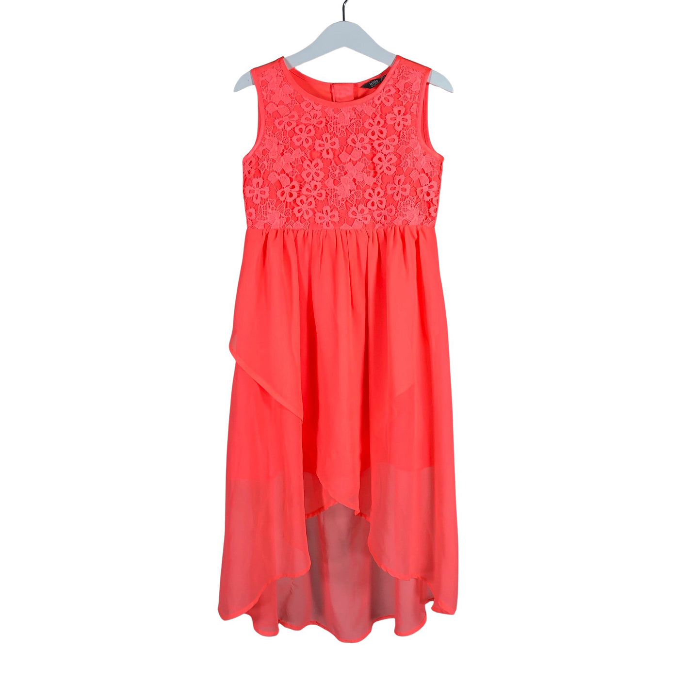 Unisex Lindex - Schiffon dress, size 116 - 122 - Orange (1)