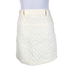 Unisex Tory Burch - Fabric skirt, size 36 - Natural white (2)