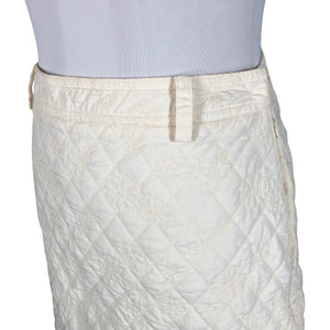 Unisex Tory Burch - Fabric skirt, size 36 - Natural white (3)