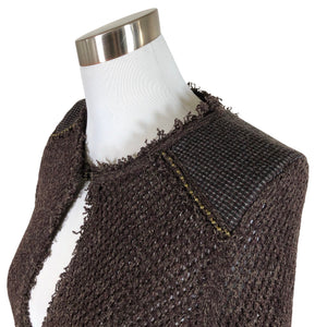 Unisex athé by Vanessa Bruno - Cardigan, size 40 - Brown (3)