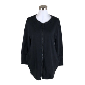 Unisex Taimi - Sweat jacket, size 38 - Black (1)