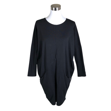 Unisex Taimi - Tricot dress, size 36 - Black ()