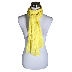 Unisex Fransa - Scarf, size Midi - Yellow (1)