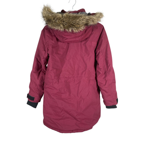 Unisex Didriksons - Winter jacket, size 158 - 164 - Wine red (2)