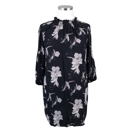 Unisex S.T.I - Schiffon dress, size 42 - Black ()