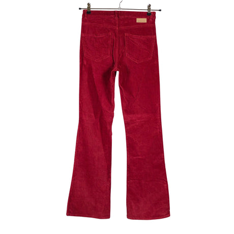 Unisex Green Cove - Velvet pants, size W27 - Red (2)