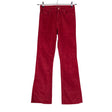 Unisex Green Cove - Velvet pants, size W27 - Red ()