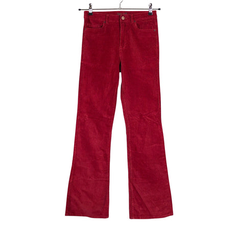 Unisex Green Cove - Velvet pants, size W27 - Red ()