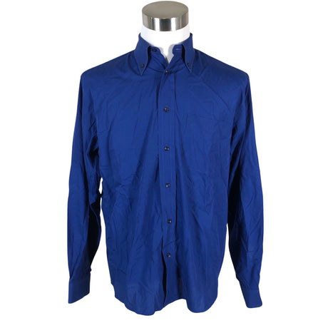 Unisex Harris&Harold - Collared shirt, size M - Blue ()