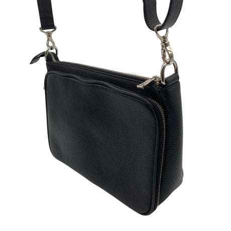 Unisex Utua - Shoulder bag, size Midi - Black (2)