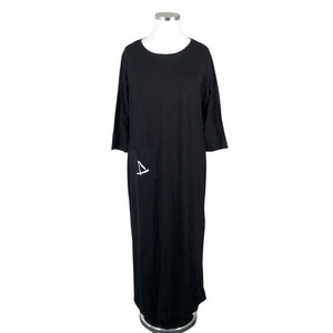 Unisex KIVIkivi - Tricot dress, size 44 - Black (1)