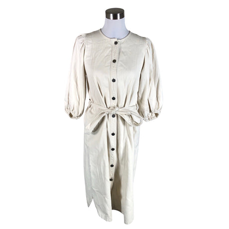 Unisex Lindex - Denim dress, size 34 - Beige ()