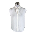 Unisex Tommy Hilfiger - Short-sleeved blouse, size 38 - White ()
