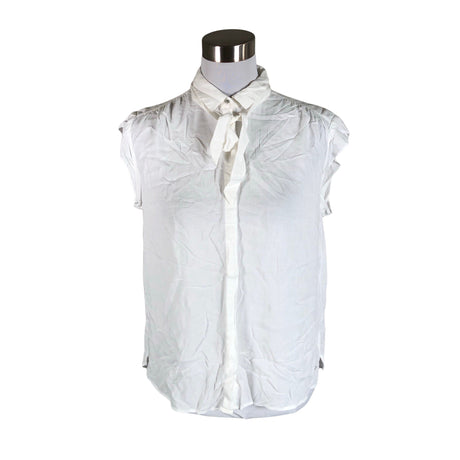Unisex Tommy Hilfiger - Short-sleeved blouse, size 38 - White ()