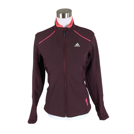 Unisex Adidas - Sports jacket, size 34 - Wine red ()