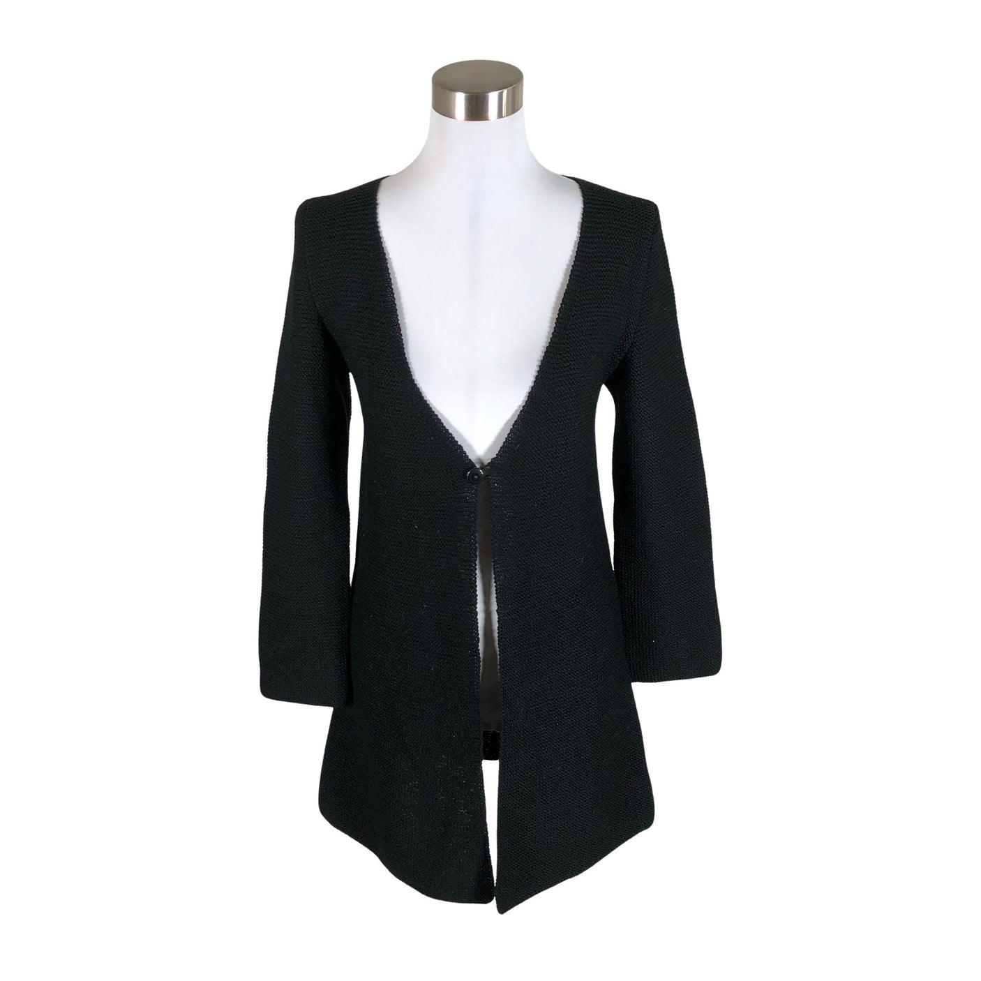 Unisex Handmade - Cardigan, size 34 - Black (1)
