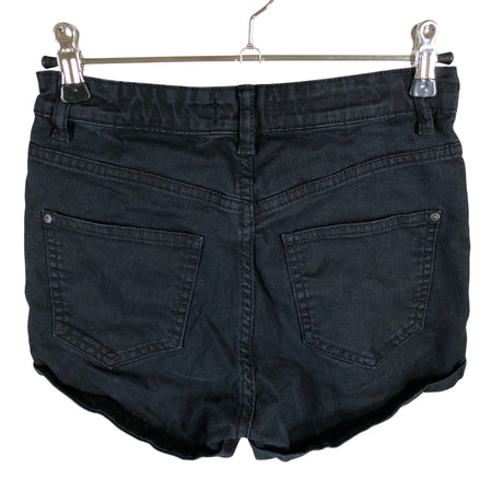 Unisex Lindex - Denim shorts, size 146 - 152 - Black (2)