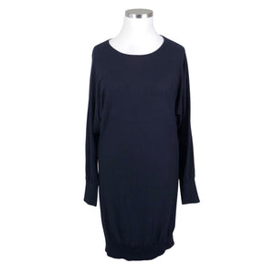 Unisex Repeat - Knit dress, size 42 - Blue (1)