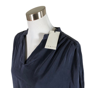 Unisex Voglia - Schiffon dress, size 38 - Black (3)