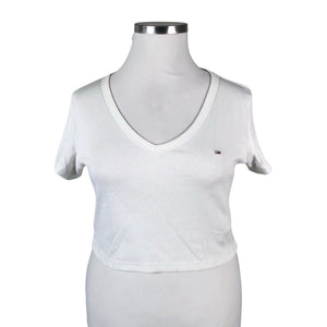 Unisex Tommy Jeans (Tommy Hilfiger) - T-shirt, size 42 - White (1)