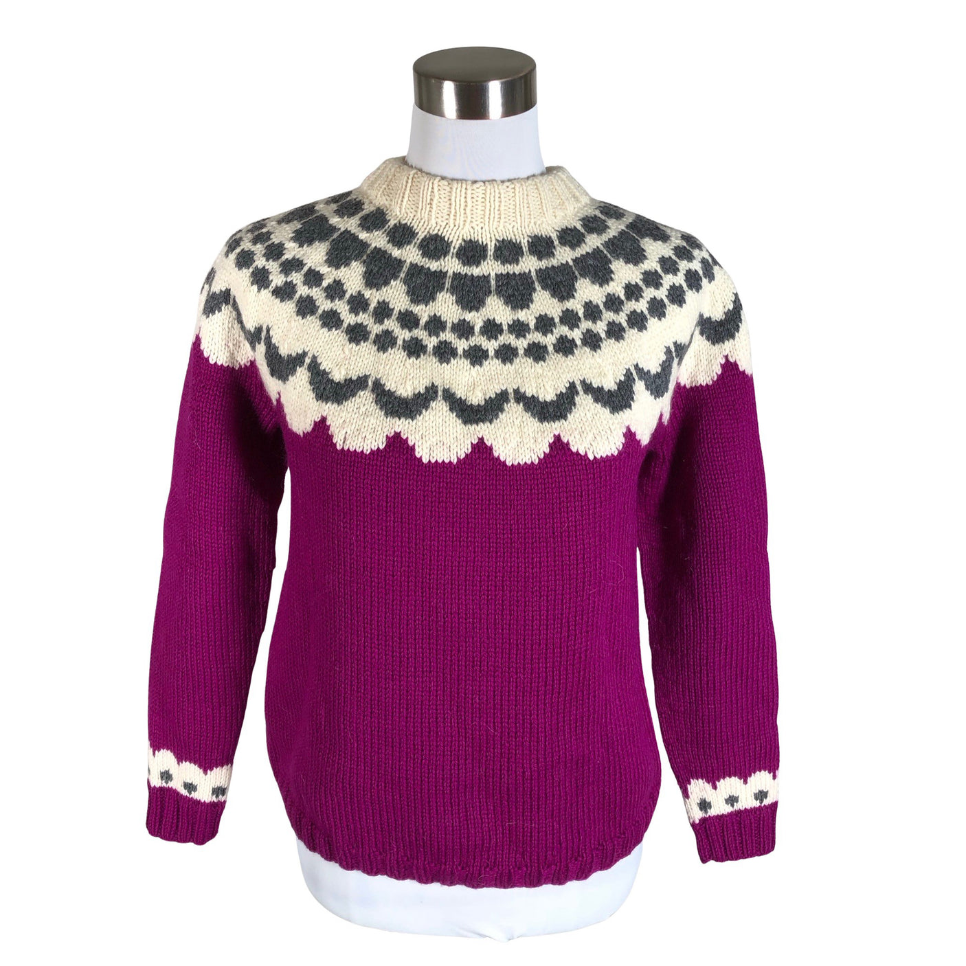 Unisex Handmade - Sweater, size 38 - Violet (1)