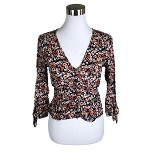 Unisex Abercrombie&Fitch - Blouse, size 38 - Black (1)