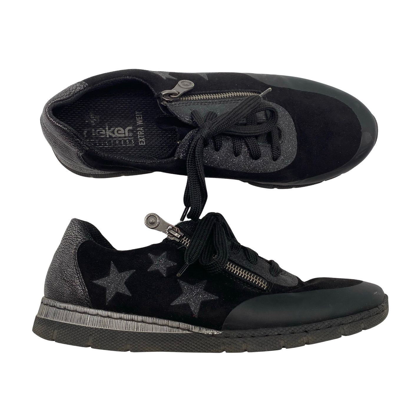 Unisex Remonte - Casual sneakers, size 41 - Black (1)