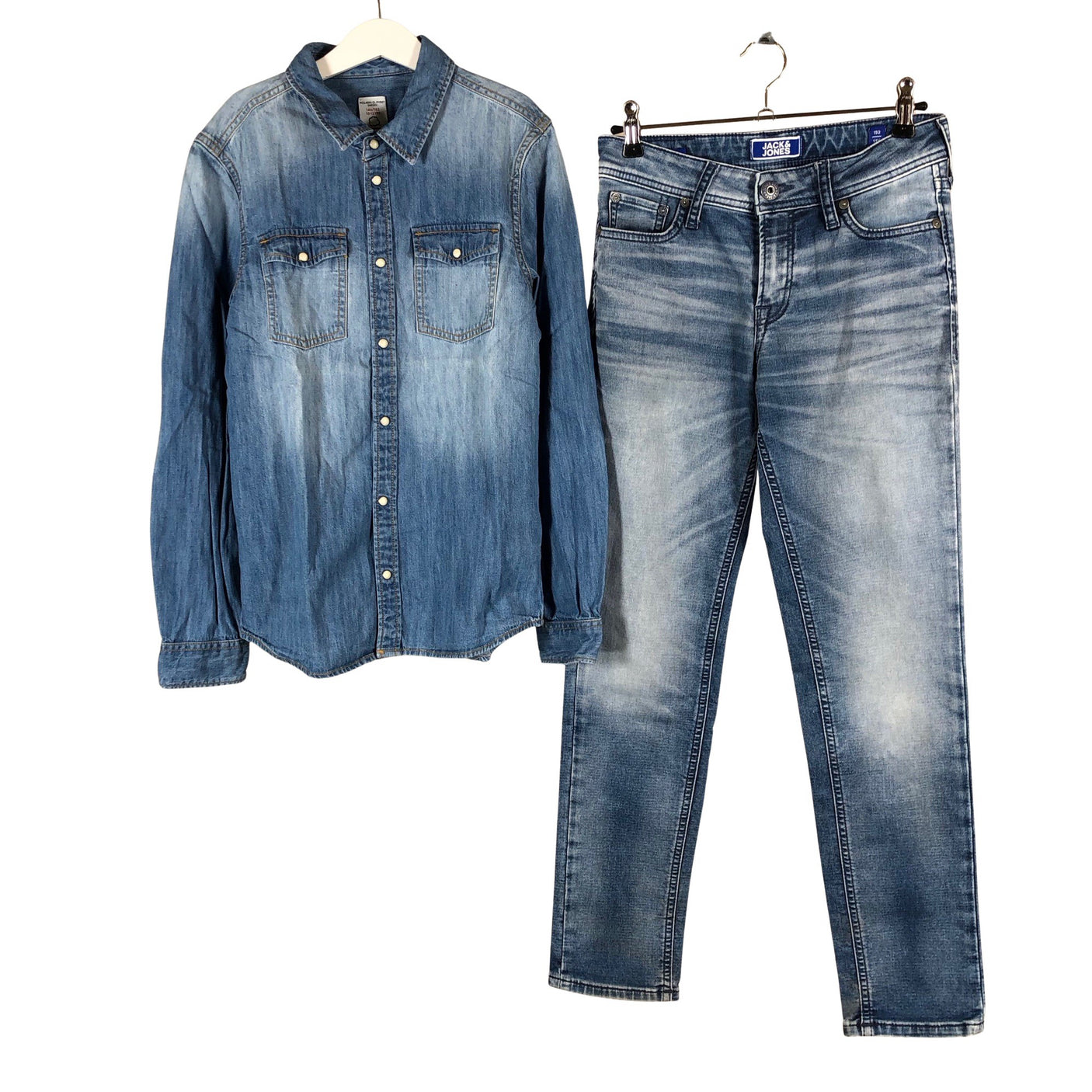 Unisex Jack & Jones - Jeans, size 146 - 152 - Blue (1)