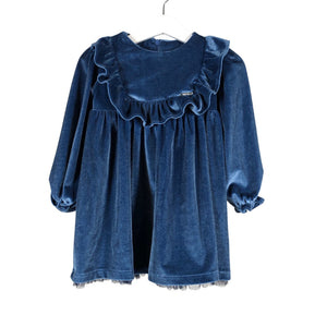 Unisex Charanga - Party dress, size 86 - 92 - Blue (1)