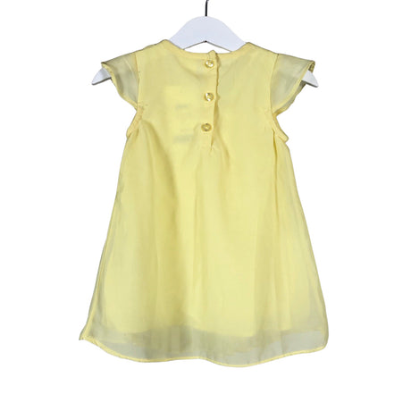 Unisex Calvin Klein - Party dress, size 86 - 92 - Yellow (2)