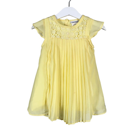 Unisex Calvin Klein - Party dress, size 86 - 92 - Yellow ()