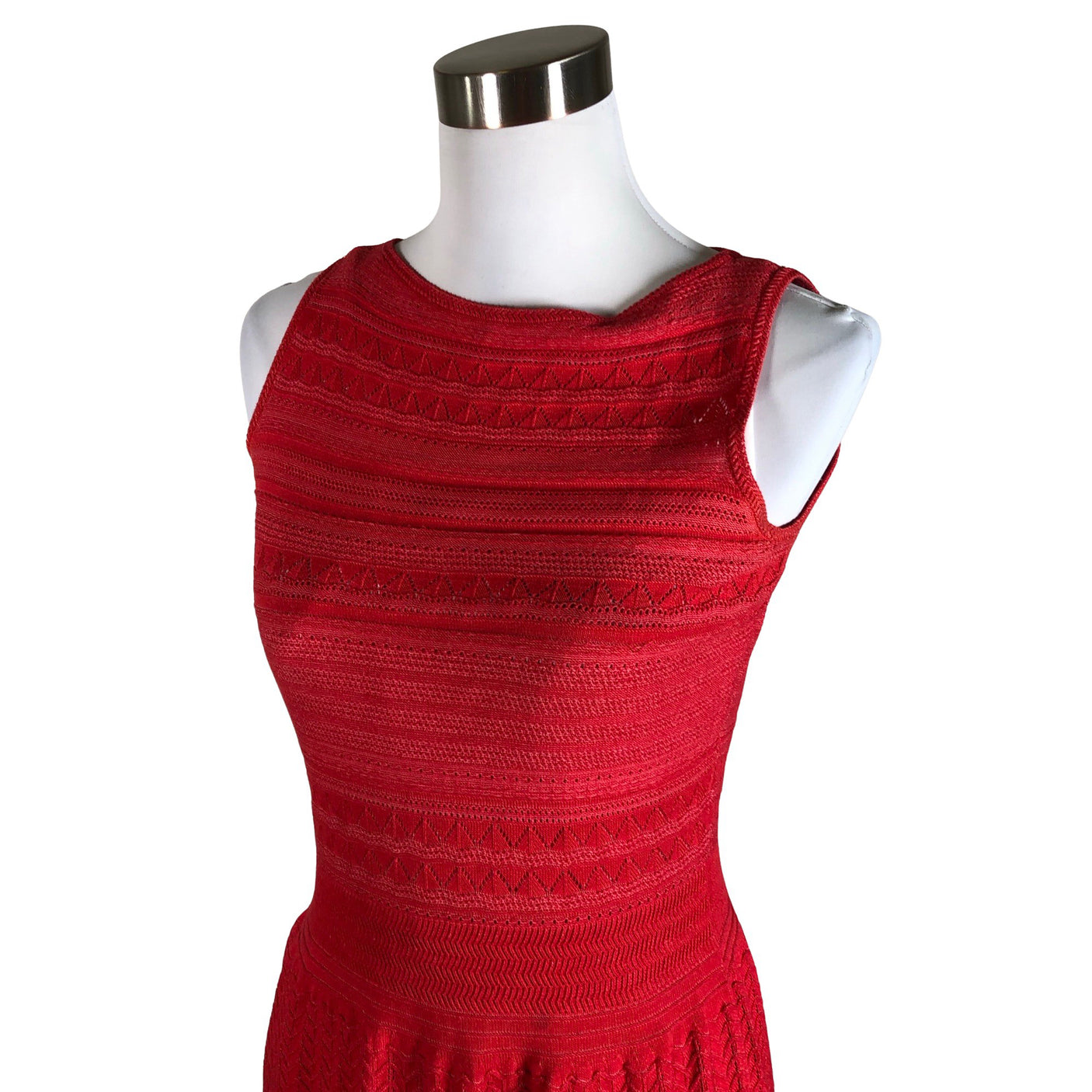 Unisex Lauren Ralph Lauren - Knit dress, size 36 - Red (3)