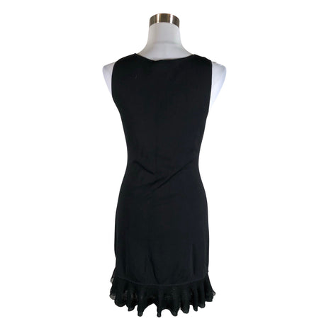 Unisex Theory - Tricot dress, size 38 - Black (2)