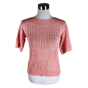 Unisex Handmade - Sweater, size 36 - Light pink (1)