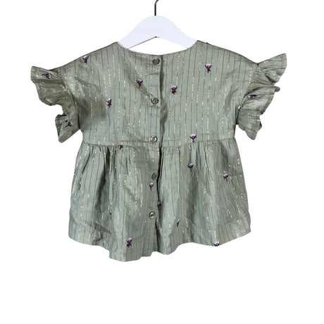 Unisex POMPdeLUX - Dress, size 80 - 86 - Green (2)