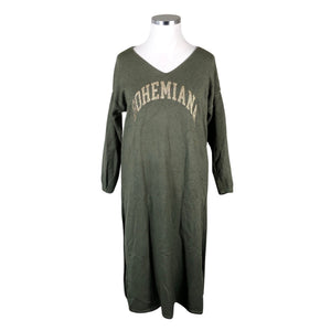 Unisex Bohemiana - Knit tunic, size 42 - Green (1)