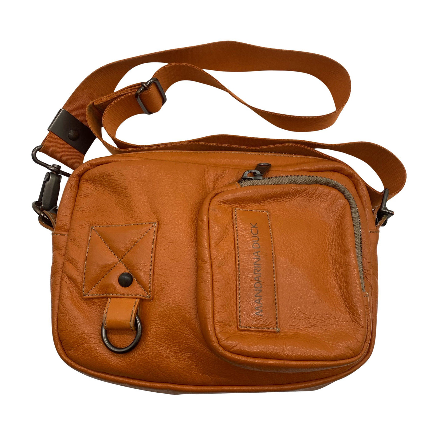 Unisex Mandarina Duck - Shoulder bag, size Midi - Orange (1)