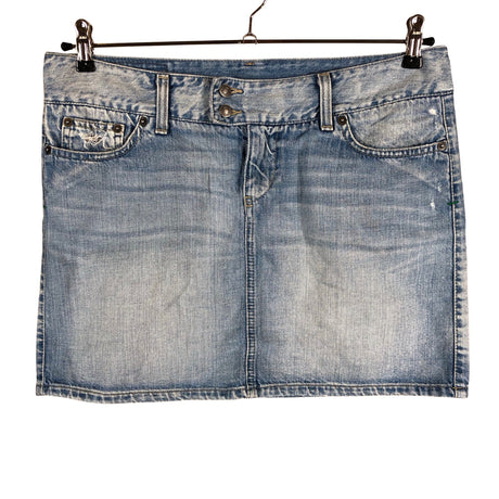Unisex Benetton - Denim skirt, size 40 - Light blue ()