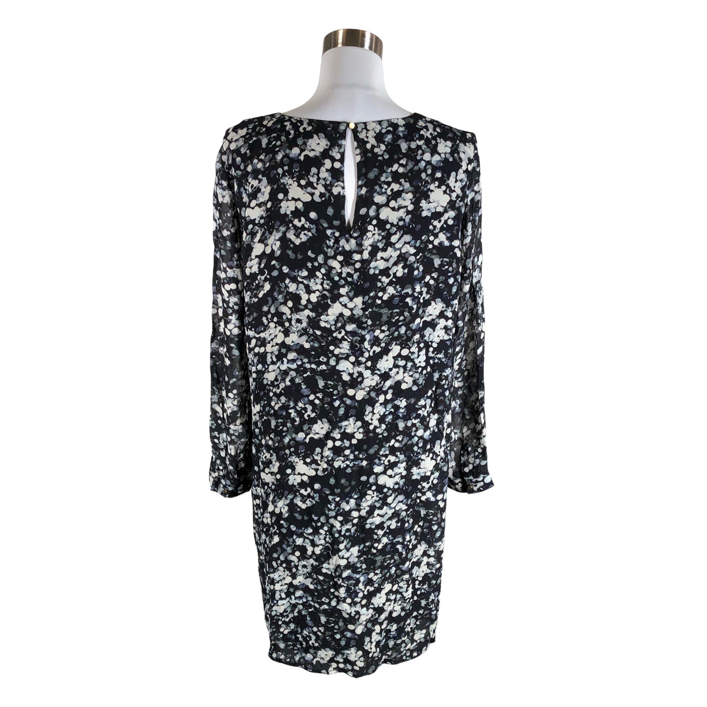 Unisex InWear - Schiffon dress, size 40 - Black (2)