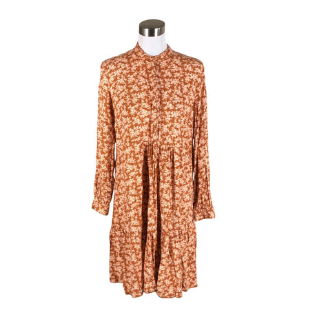 Unisex Y.A.S - Schiffon dress, size 38 - Orange ()