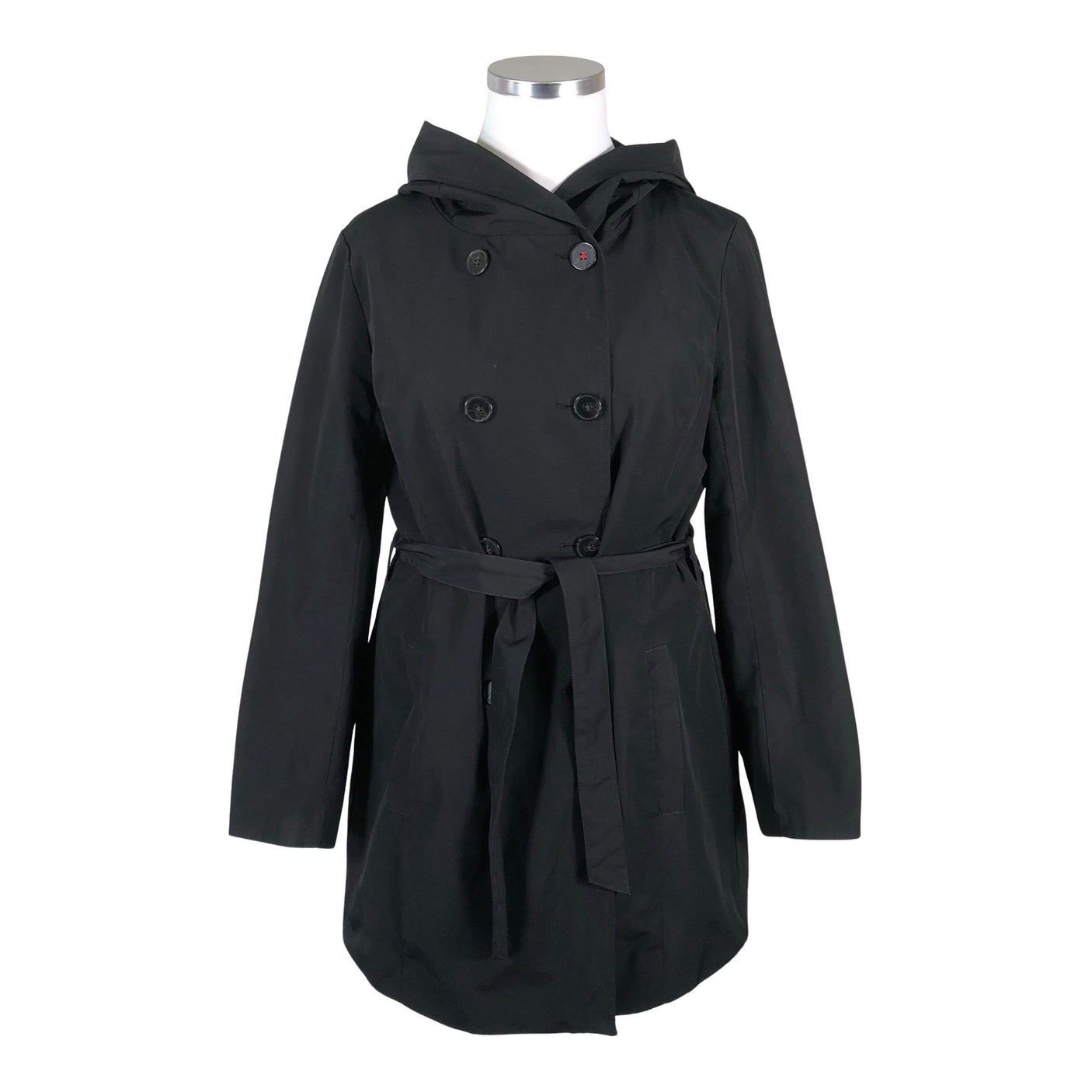 Unisex s.Oliver - Trench coat, size 42 - Black (1)